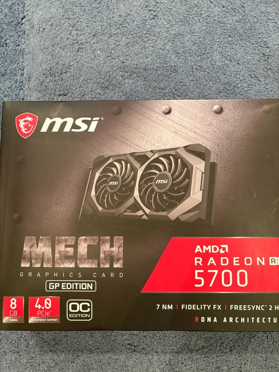 AMD Radeon RX 5700 AMD 8 GB Memory Computer Graphics Cards for