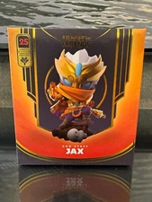 League of Legends God Staff Jax Figure Series 3 #25 Riot Games, Sealed NIB