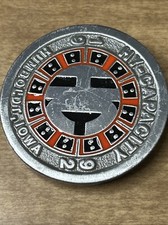 1992 HC Hy Capacity Humboldt Iowa Belt Buckle Red Black Limited Ed Farm