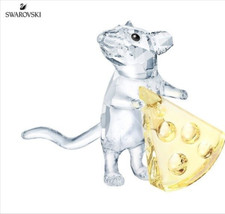 Swarovski Mouse with Cheese MIB #5464939/5732...