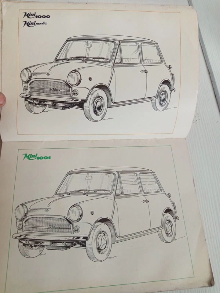 manuale uso manutenzione originale 1973 Innocenti Mini 1000 1001 Matic T - Immagine 4 di 4