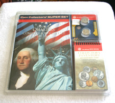 Whitman Coin Collectors' Super Set w/ 2 State Quarters, Folder & Booklet NEW