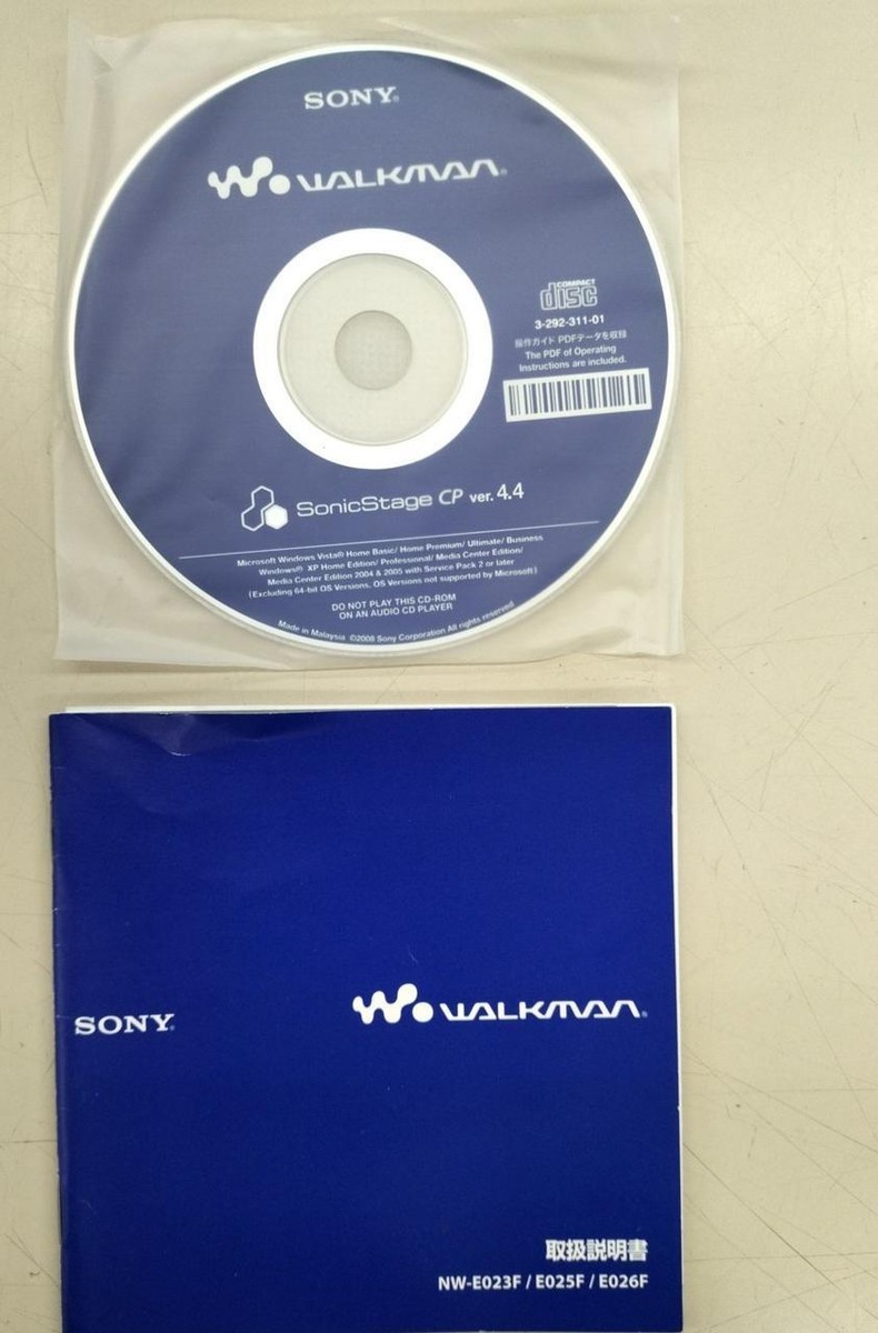 Sony Walkman NW-E026F 4GB Digital Music Player Good