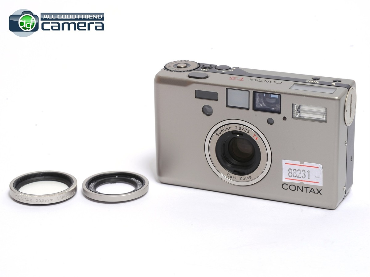 コンタックス　CONTAX T3 シルバー Contax T3 silver titanium AF compact film camera (JUNK) | eBay