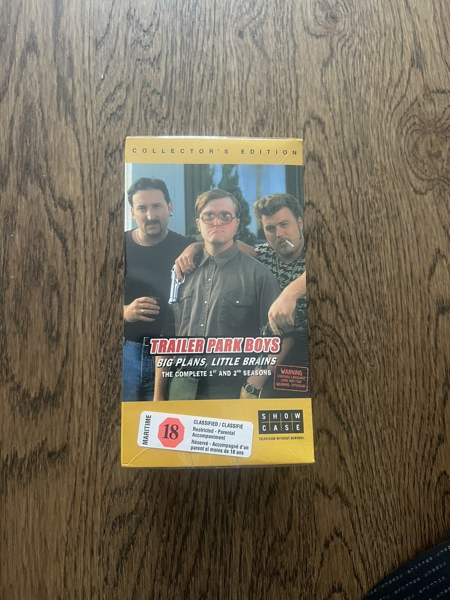 Trailer Park Boys The Complete 1st and 2nd Season VHS Box Set 2003 SEALED  RARE