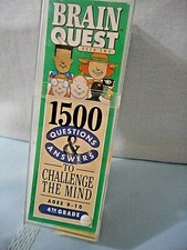Brain Quest Grade 4 1,500 Questions  Answers to Challenge the Mind - Fun Facts