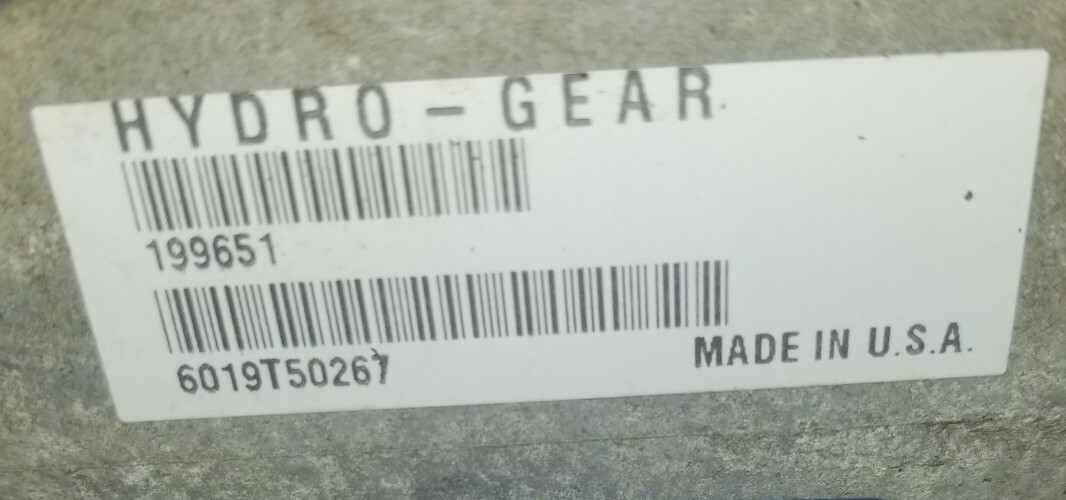 Hydro Gear 347-3000 / 199651 Transmission Transaxle Craftsman