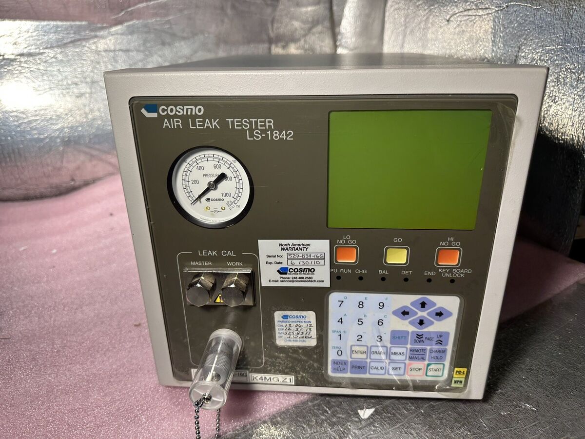 COSMO LS-1842 AIR LEAK TESTER | eBay COSMO LS-1842 AIR LEAK TESTER | eBay