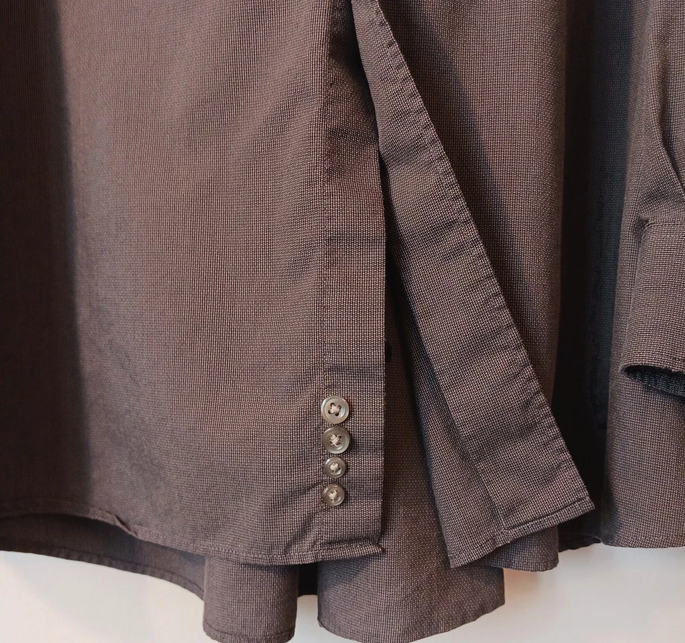 Dockers Classic Fit Mens Long Sleeve Dress Shirt Sz. XXL Dark Grey - Image 4 of 4