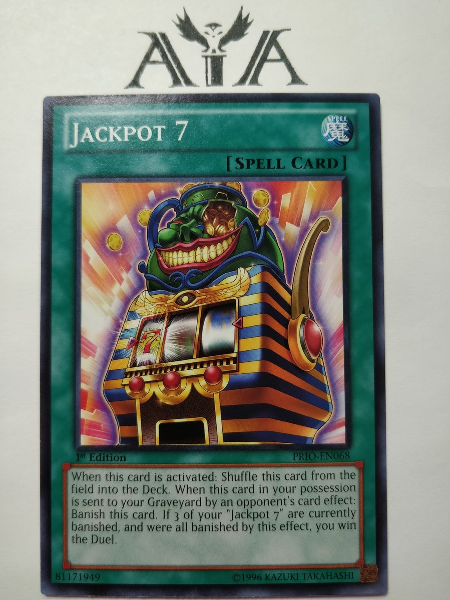 jackpot 7 yugioh deck Amazon.com: YU-GI-OH! - Jackpot 7 (PRIO-EN068) - Primal Origin - 1st  Edition main image 1