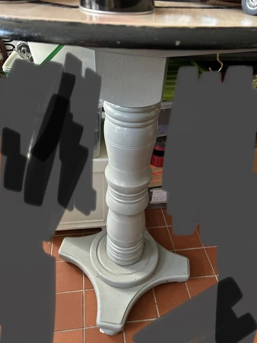 Pub Style Poser Table With Top Breweriana