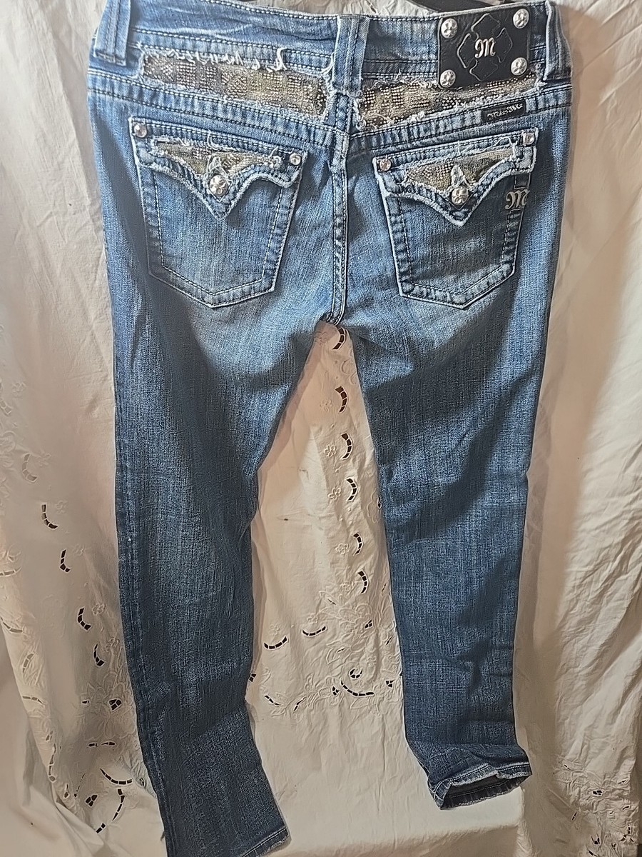 めぐ♡R4mama Miss Me Womens Jeans Size 30 JP5002552 Skinny Bling Diamond