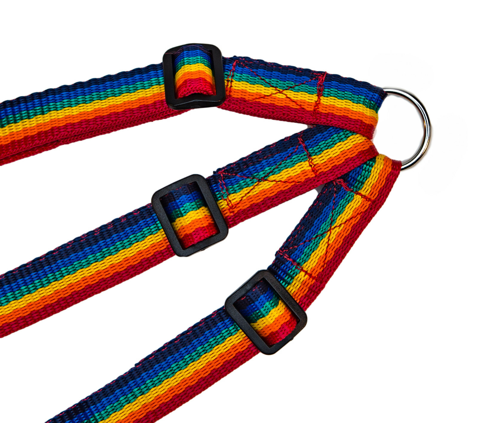 Small 3 Dog Coupler/Splitter, Adjustable, walk 3 dogs on one lead