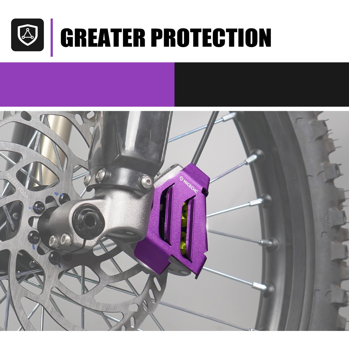 Surron Light Bee X Black Rear Brake Disc Guard For Surron/Segway E