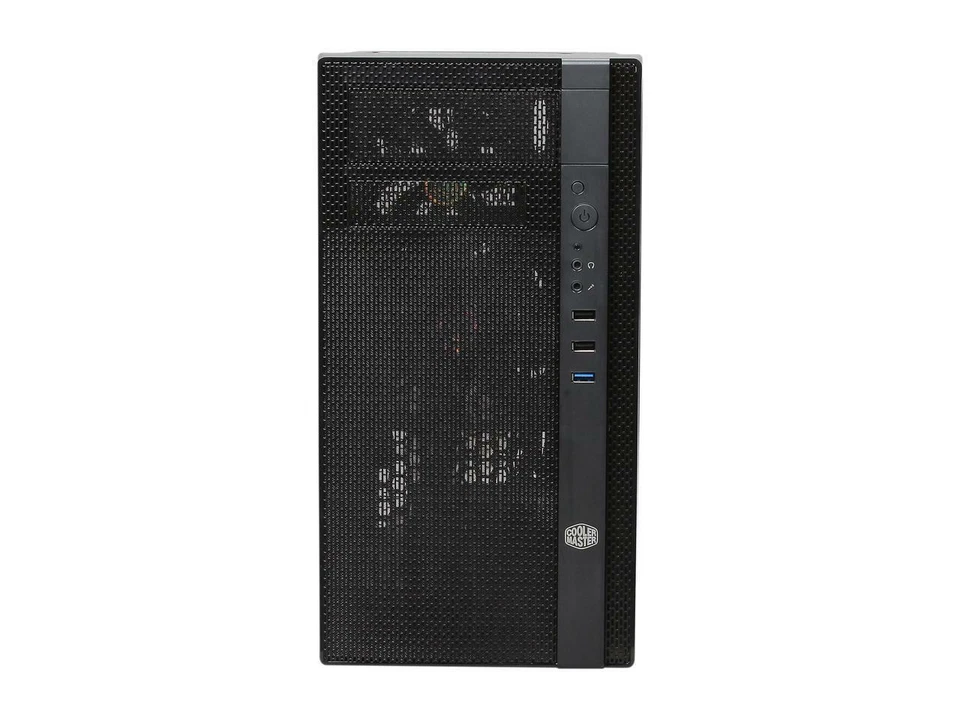 Cooler Master N200 Micro-ATX Mini Tower with Front Mesh Ventilation, Minimal Des - Image 2 of 4