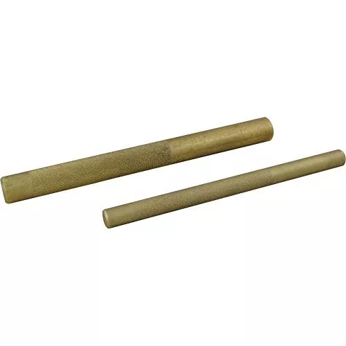 2 Piece Brass Punch Set Includes 1/2 Inch And 3/4 Inch Brass Drift Punches  Made