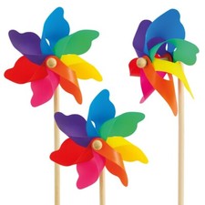 CIM Windspiel Windrad Moulin RAINBOW 17 [3er ...