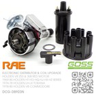 RAE ELECTRONIC DISTRIBUTOR & GOSS COIL V8 253 & 308 RED [HOLDEN LH-LX TORANA]