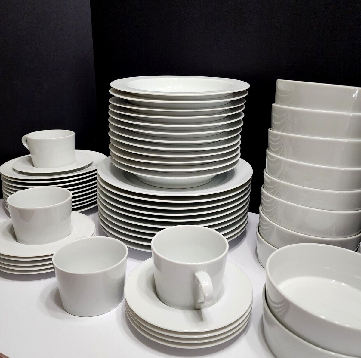 Block Spal Lisboa White Dinner Salad Soup Plate Bowl Cup Portugal