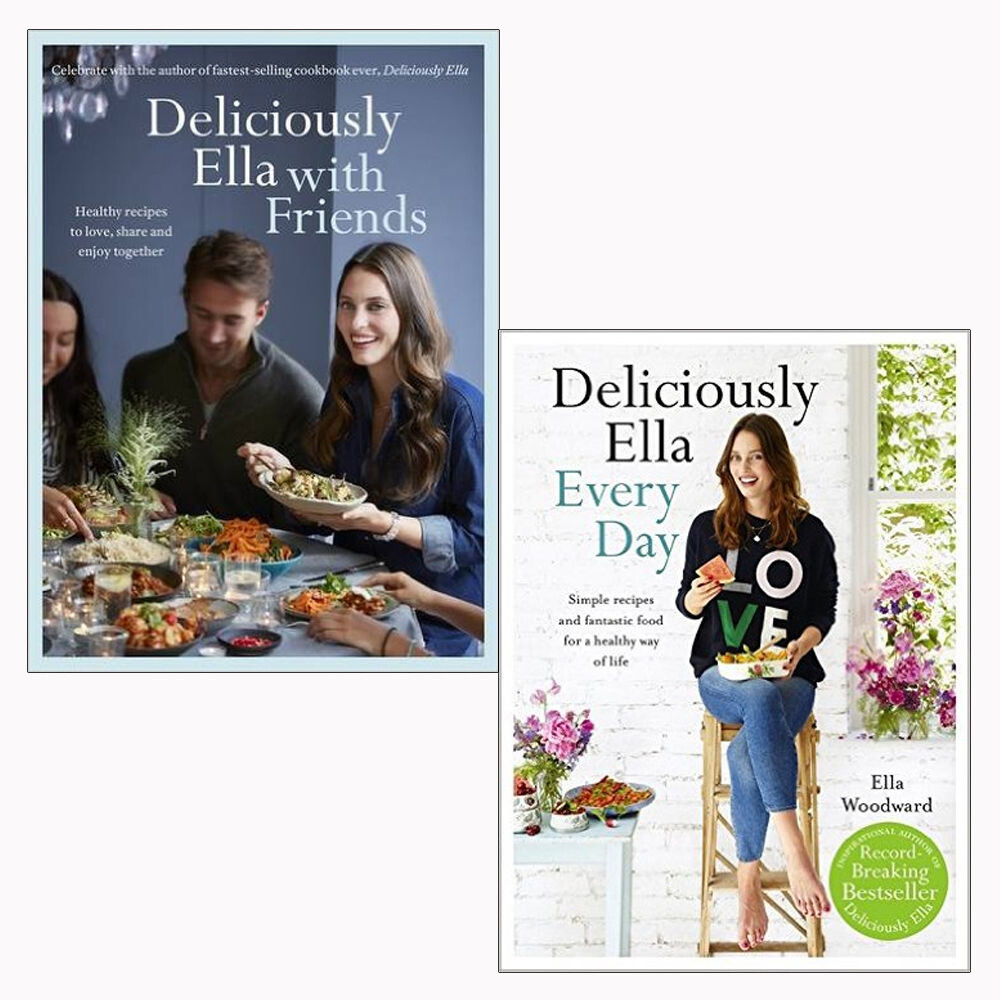 Deliciously Ella:with Friends and Every Day 2 Books Collection Set By Ella Mills