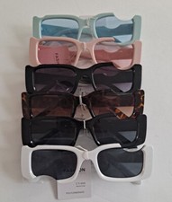 Fashion Design Unique Small Square Sunglasses Men's Women Outdoor Shades Glasses