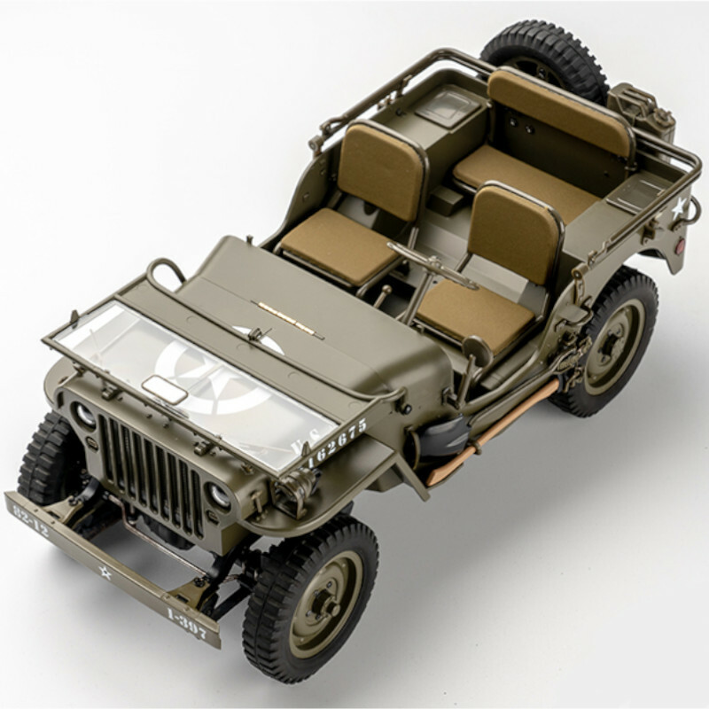 Image 11 - Eachine Rochobby 1941 Willys MB 1/12 RC Car RC Off-Road Crawler RTR RC Truck L