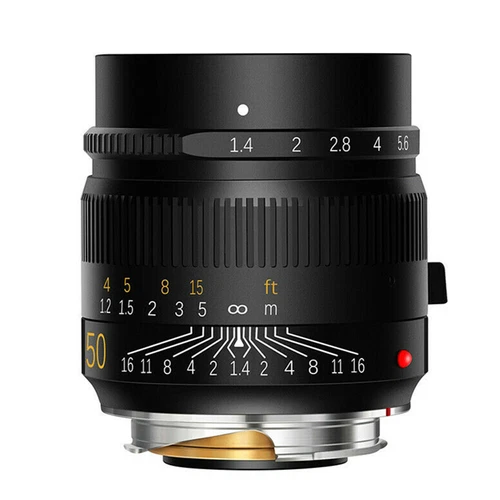 TTArtisan 50mm F1.4 ASPH Full Frame M-Mount Lens For Leica M M240 M5 M6 Camera