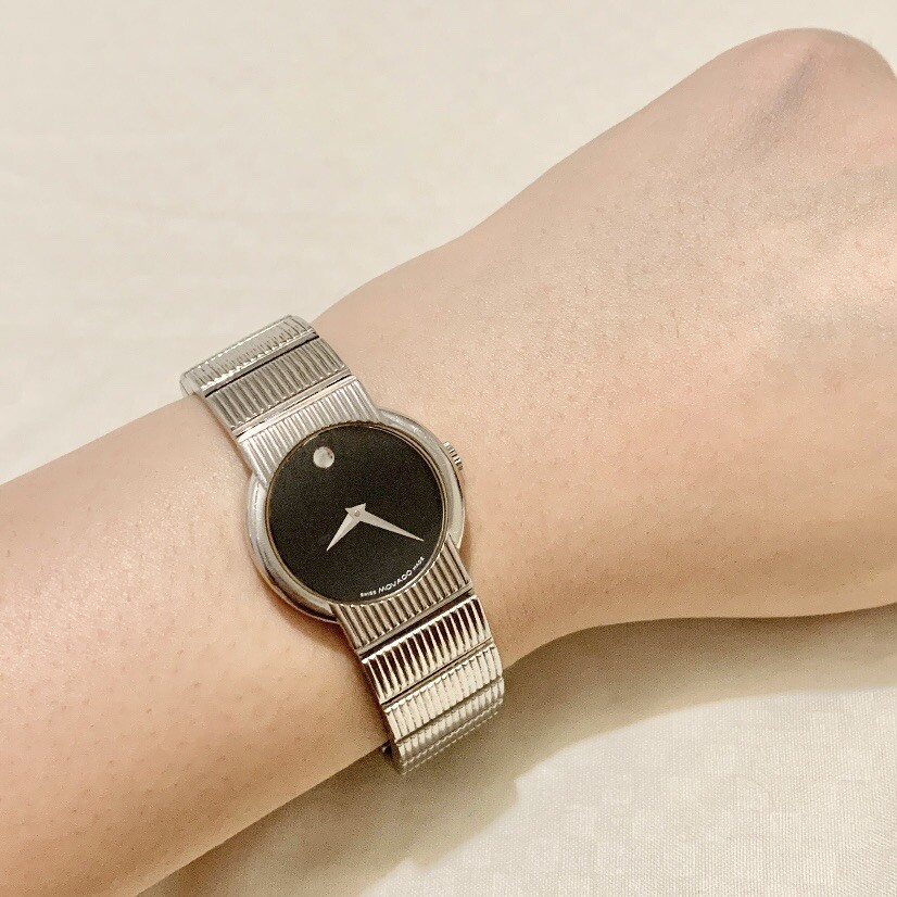 Movado ladies concerto watch, stainless case s-l400.jpg main image 2