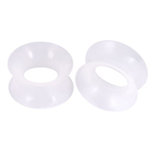 Pair of Ultra Soft Silicone Ear Skin Flesh Tunnels Plugs Gauges Earskin 2g-3/4" - Picture 28 of 28