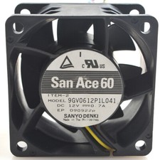 1 pcs Sanyo 9GV0612P1L041 12V 0.7A 6CM 6038 4-wire PWM cooling fan