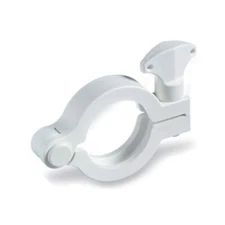 Brand New 2 INCH Cole-Parmer Part # EW-30508-25 Sanitary Clamp White Knob Nylon