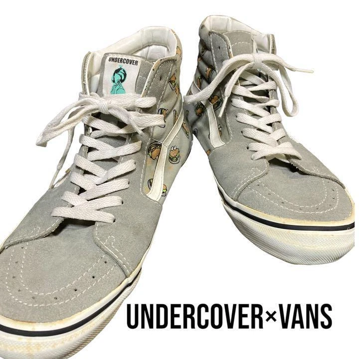 魅力的な HAZE期 UNDERCOVER×VANS 02SS BURGER SK8-HI スニーカー