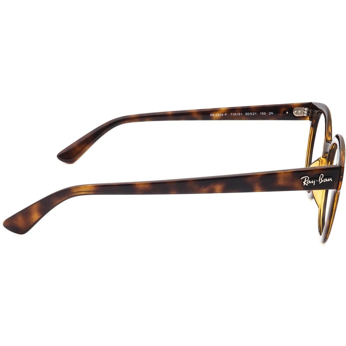 Ray-Ban Sunglasses Frame Only RB 4324-F 710/51 Dark Havana