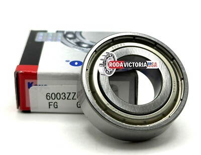 KOYO 6003 ZZ C3 Deep Groove Ball Bearing, Metal Shielded 17x35x10