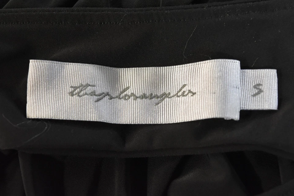 T Bags Los Angeles Mujer Top Talla S Blusa Negra Manga Ala de Murciélago Camisa Informal Foto 4 de 4