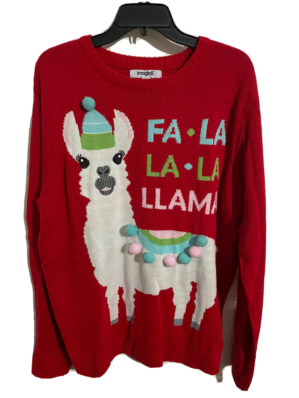 Fa-La-La-La-Llama Imagin8 Funny Ugly 