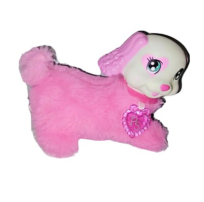 Just Play PET SURPRISE PINK PUPPY DOG 6'' Plush White Head 2018 Barks Pants