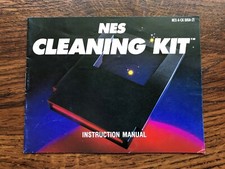 Cleaning Kit NES Nintendo Instruction Manual Only