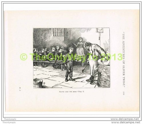 OLIVER ASKS FOR MORE.... OLIVER TWIST (1) BY J MAHONEY, BOOK ...