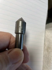 Vintage 5/8” 82 Degree H. S. Single Flute Countersink 3/8”-1/2” Shank USA