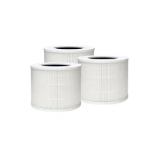 Nispira 3-In-1 True HEPA Carbon FIlter for Levoit Air Purifier Core Mini 3 Pk