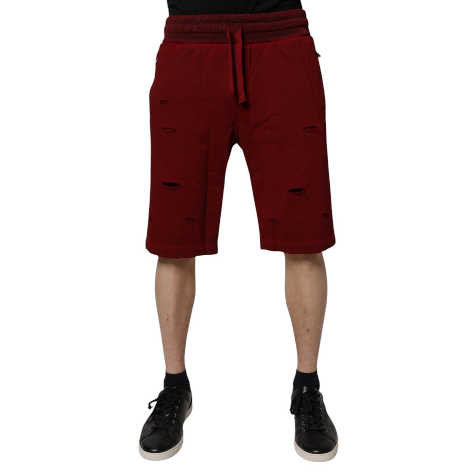 Шорты DOLCE - GABBANA Темно-бордовые бермуды в стиле Рипшорт IT54W40XL 900 долларов США 92190₽