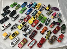 Lot 49 Loose Matchbox Hot Wheels Cars Mixed Toys Great Value W/vintage 1970 Case