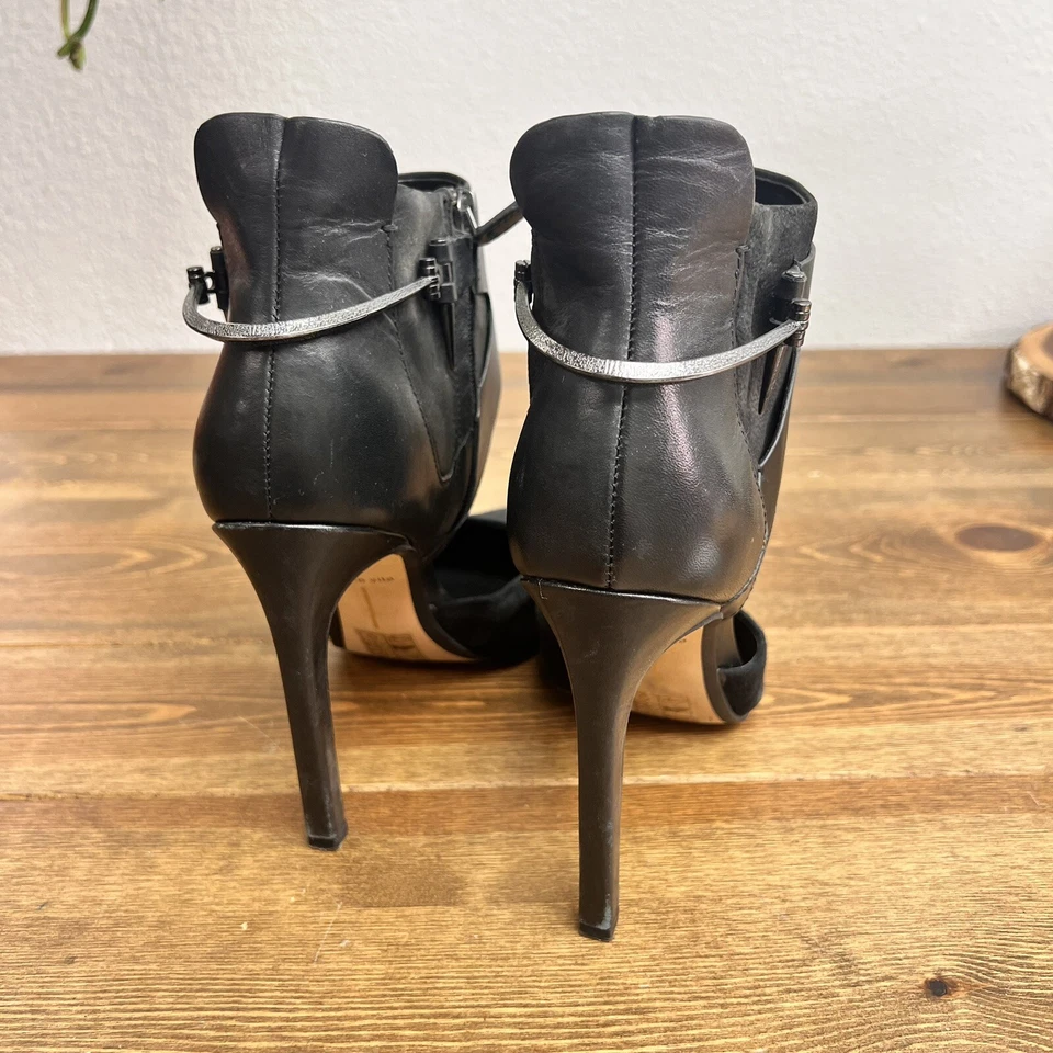 Tacones Dolce Vita de cuero negro talla 10 Foto 3 de 4