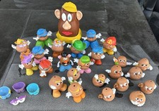 Vintage Mr Potato Head Spud Kids Lot Body Hats Feet Hasbro Playskool 1986 1987