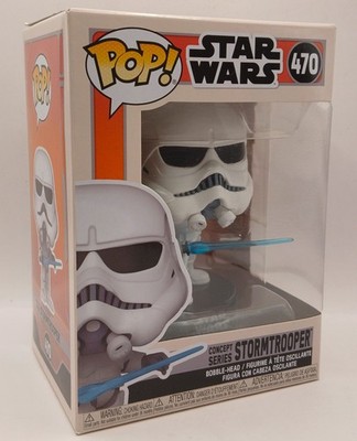 Funko Pop Star Wars #470 Stormtrooper Concept Series Figur Bobble-Head OVP NEU