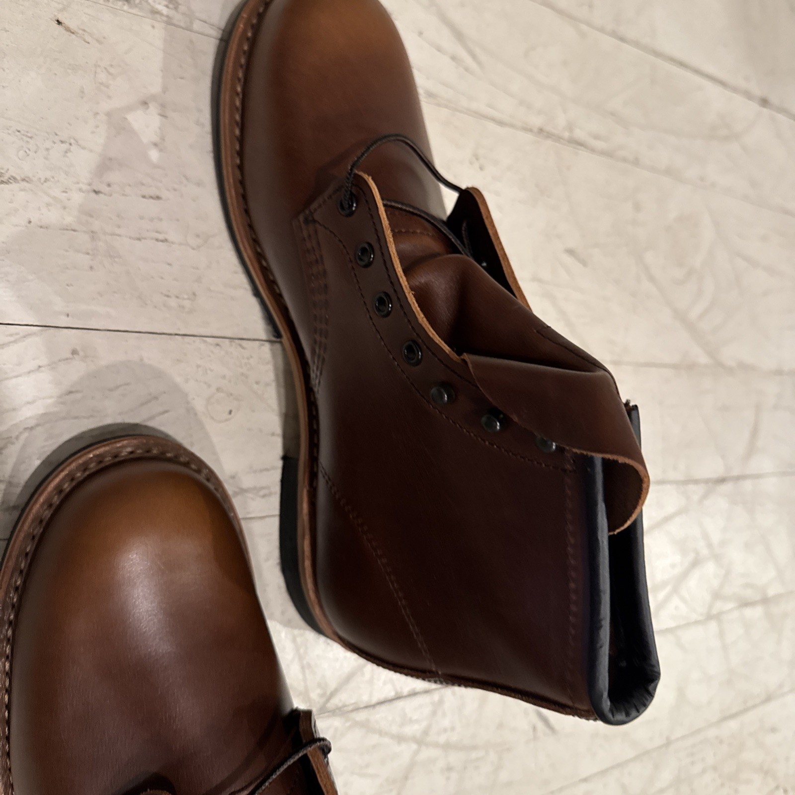 Red Wing Heritage 9422 Beckman Cigar Excalibur Leather Boots Men 9 D Seconds