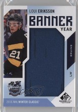 2016-17 SP Game Used Banner Year Winter Classic 2016 Loui Eriksson #BWC-LE 0f8
