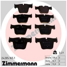 Zimmermann Bremsbelag-Satz Bremsklötze vorne A0004206904 0004206904 | 783156 Zimmermann Bremsbelag-Satz Bremsklötze vorne A0004206904 0004206904 | 783156