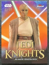 VERNESTRA EWOH 2025 Topps Star Wars Smugglers Outpost Jedi Knights Orange /25